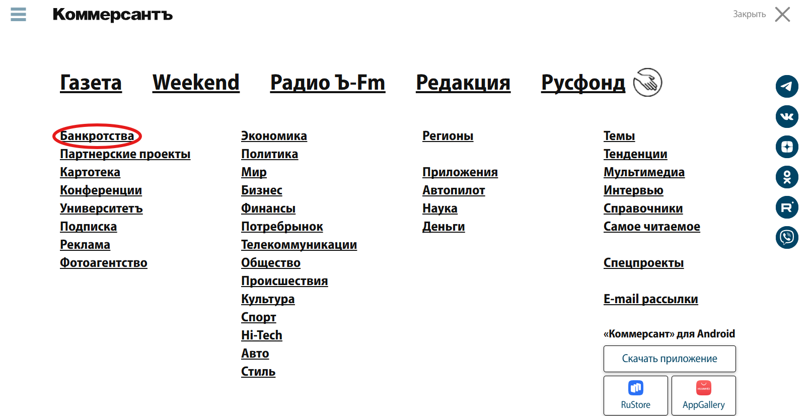Проверка на банкротство физических лиц - способы 3