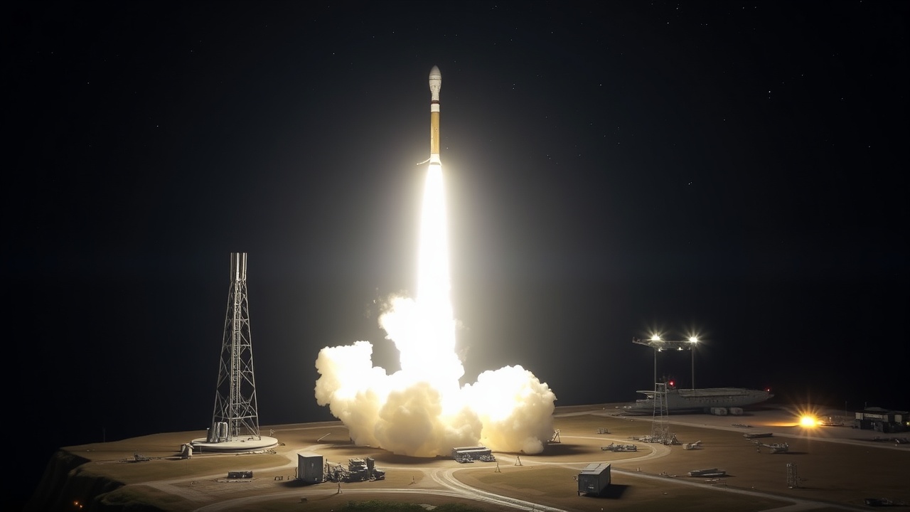 Falcon 9 вывела на орбиту новую партию из 28 спутников Starlink