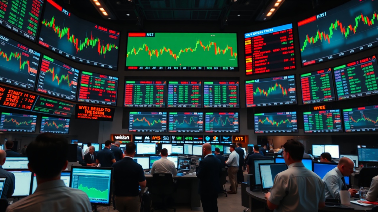 Российский фондовый рынок открылся в минусе на фоне осторожных настроений