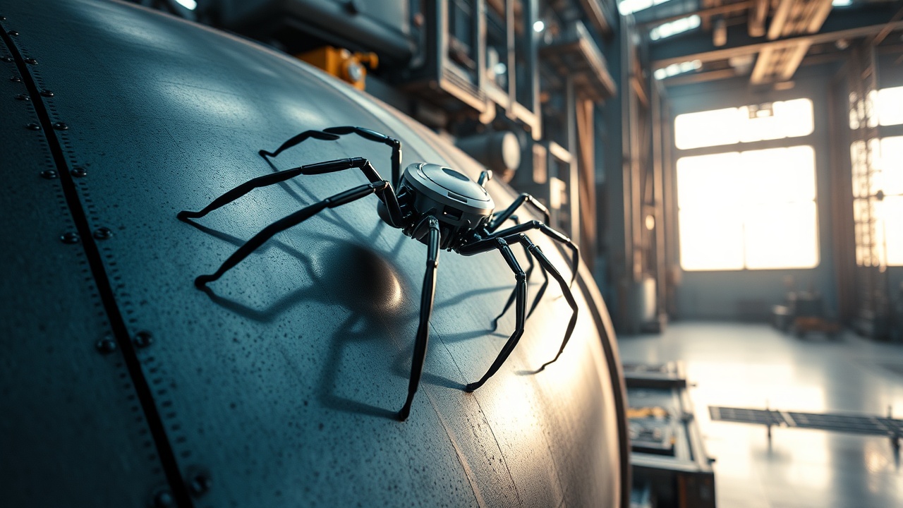 Ультразвуковой «паук» от Росатома: новый робот ускоряет диагностику реакторов в три раза