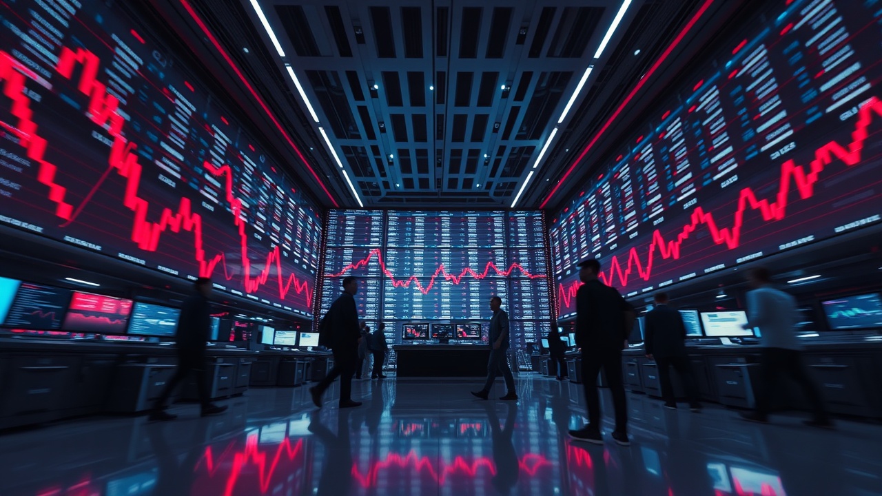 Утренняя просадка: индексы Московской биржи нырнули почти на 4%